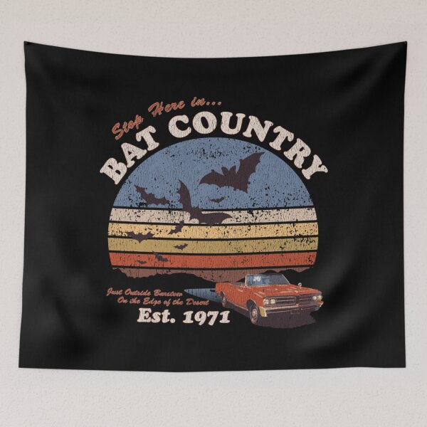 Item preview, Fear And Loathing In Las Vegas T-ShirtStop in Bat Country! designed and sold by HoteiKiyoshi.