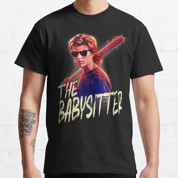 Netflix Stranger Things Steve The Babysitter Portrait  T-shirt classique
