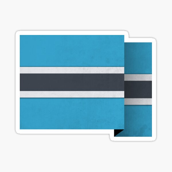 Vista previa del artículo con la obra «Botswana», diseñado y vendido por FlatFlags.