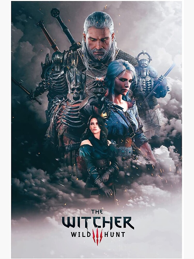 "The Witcher 3 Wild Hunt" Poster for Sale by irmahinson | Redbubble