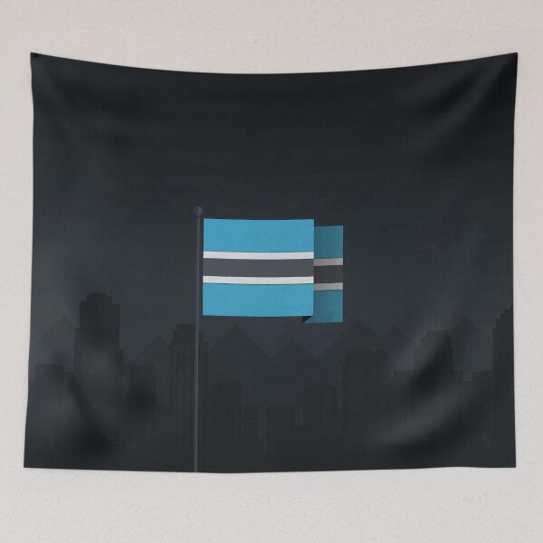 Item preview, Botswana designed and sold by FlatFlags.