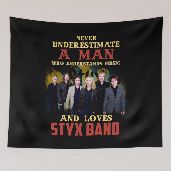 Item preview, Never Underestimate A Man Who Loves STYX designed and sold by SamanthaRich33.