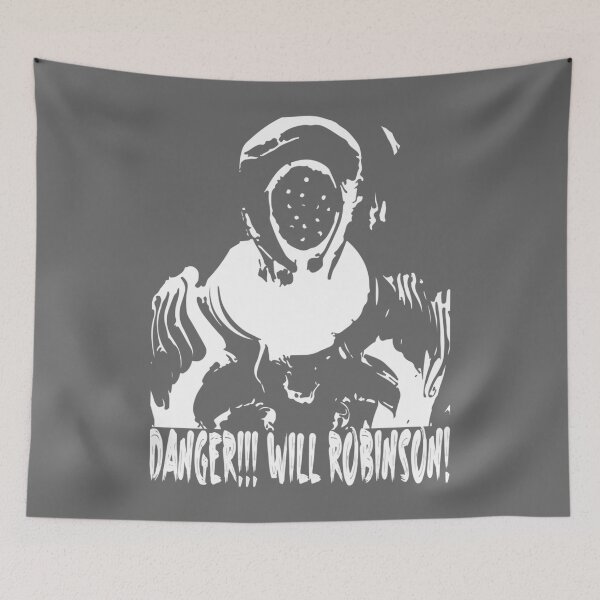 Item preview, Lost in Space, Danger Will Robinson (Black) Classic designed and sold by CarlofGrassi.
