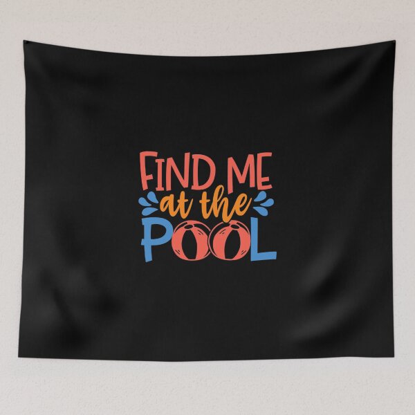 Aperçu de l'œuvre Swimmer Saying And Quote Find Me At The Pool Premium T-Shirt créée et vendue par veronicaab.