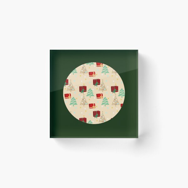 Item preview, Christmas Present 1 Circle Print  designed and sold by edwinvisuals.