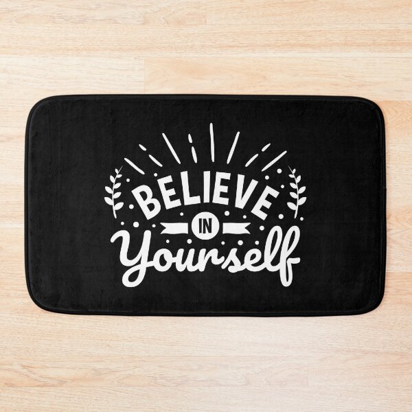 Item preview, Believe In Yourself Always Think To Be Positive Aspire To Inspire Before The Expire Funny Saying Happy Life Apparel Essential Motivation Inspiration Joy Mood designed and sold by DesignByHeartUK.