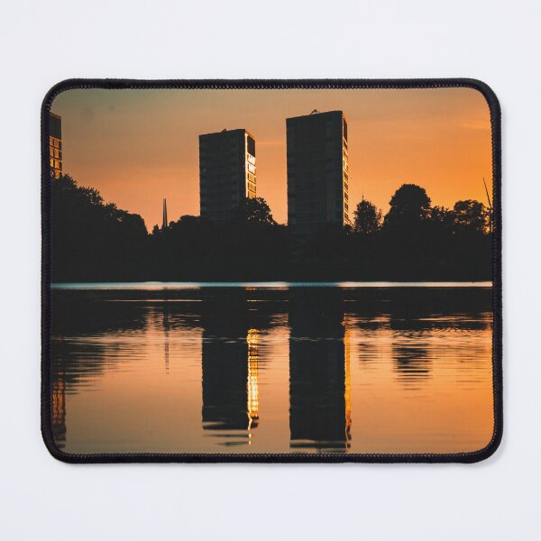 Item preview, Towers reflecting in the pond designed and sold by roeltimmermans.