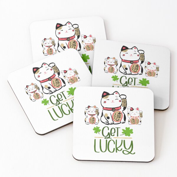 Item preview, Get Lucky Typography designed and sold by Fun2phic.