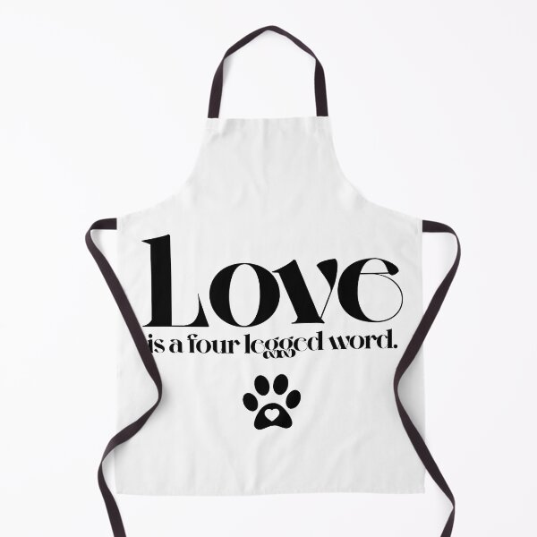Item preview, Love is a four legged word Typography Deisgn designed and sold by mindischaos.