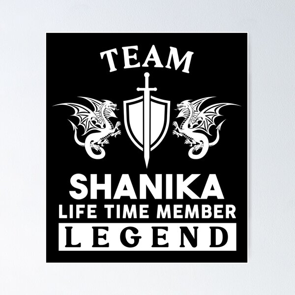 Artikelvorschau, Shanika Name T Shirt - Shanika Legend Lifetime Member Gift Item Tee entworfen und verkauft von anthonyodo.