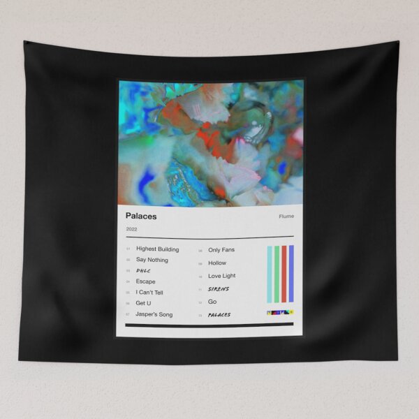 Item preview, Flume T-ShirtPalaces Tracklist  designed and sold by HigoKinnara.