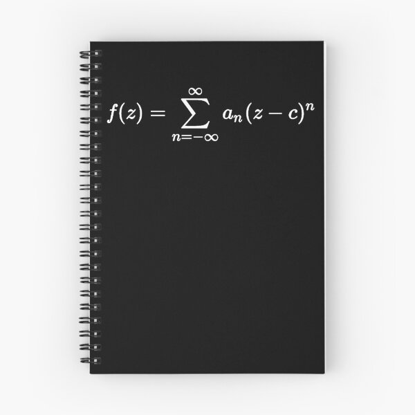 Item preview, Laurent series, complex analysis basics, dark version designed and sold by NoetherSym.