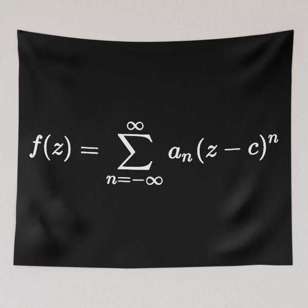 Item preview, Laurent series, complex analysis basics, dark version designed and sold by NoetherSym.