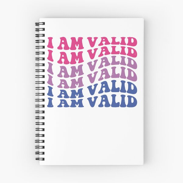 Item preview, I Am Valid Bisexual Pride Colors Bi  designed and sold by CarolynDesign.