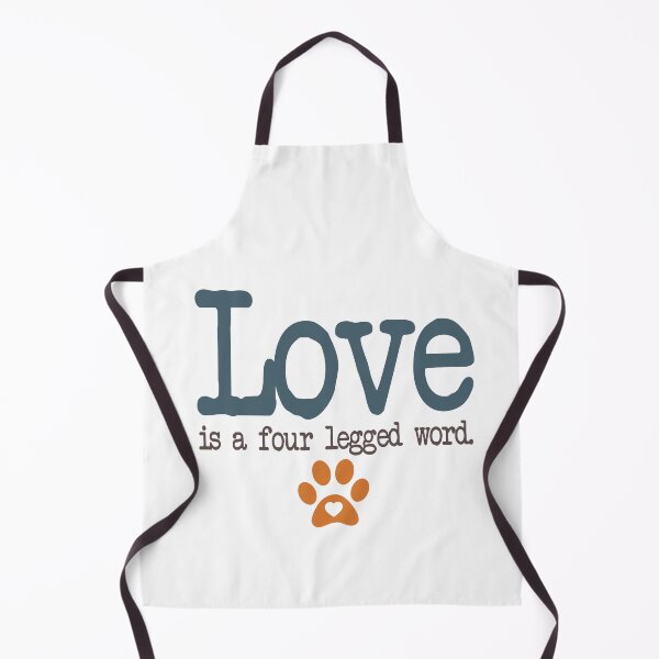 Item preview, Love is a four legged word Typography Deisgn designed and sold by mindischaos.