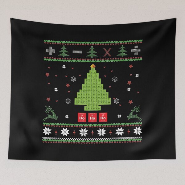 Item preview, Oh Chemistree, Oh Chemistree! Chimie de Nol_ Laid Sweatshirt léger designed and sold by SarahHenke12.