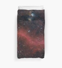 Pink Galaxy Duvet Cover