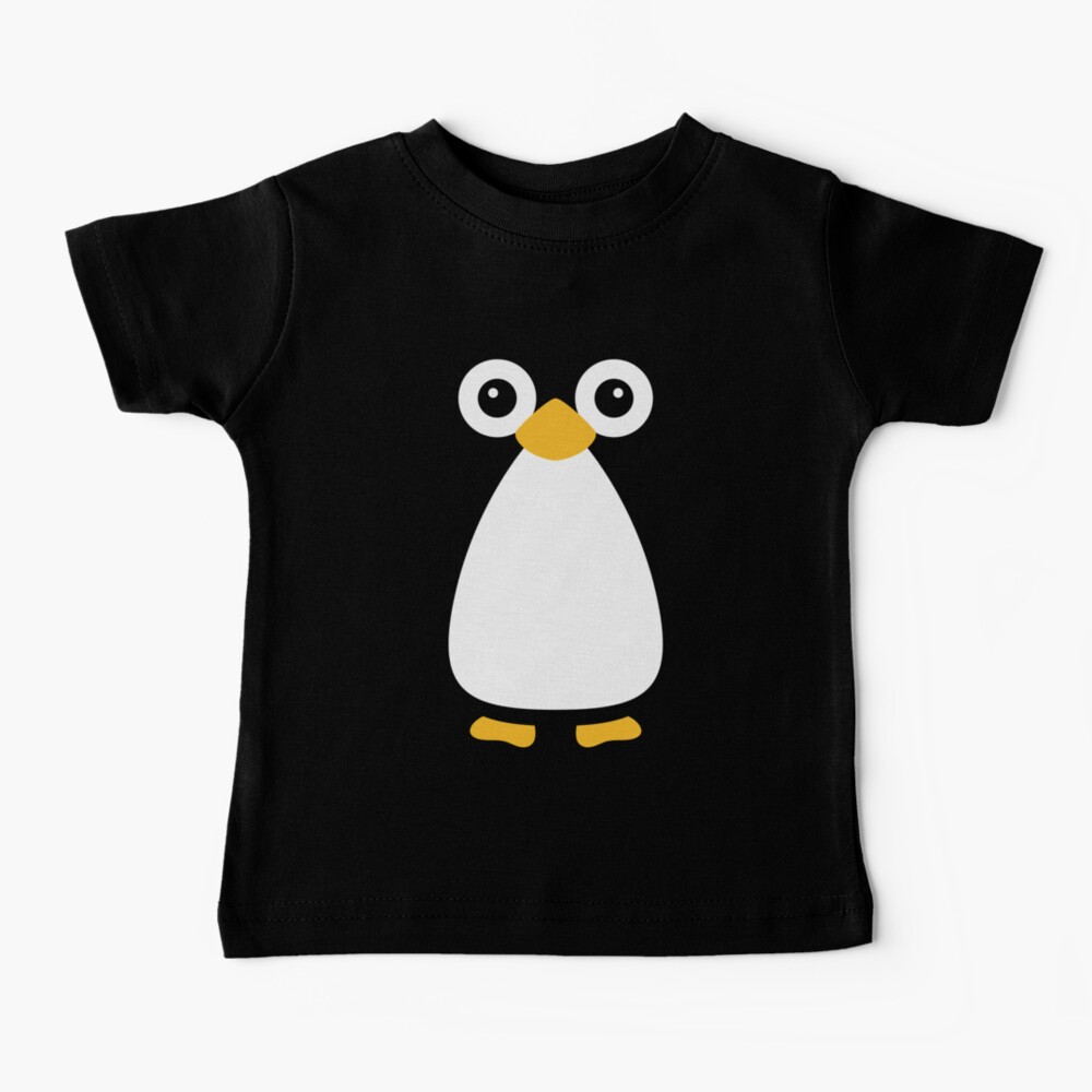 Cute Vector Penguin Baby T-Shirt