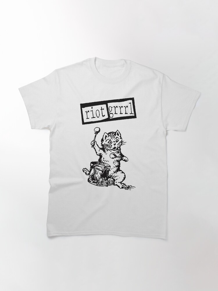 Alternate view of Riot Girl t shirt grrrl power Classic T-Shirt