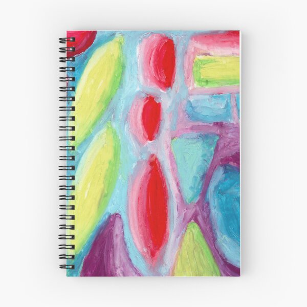 Item preview, Psychedelic Fruitopia - Abstract Oil Pastel Painting No 1 designed and sold by SterreStudio.