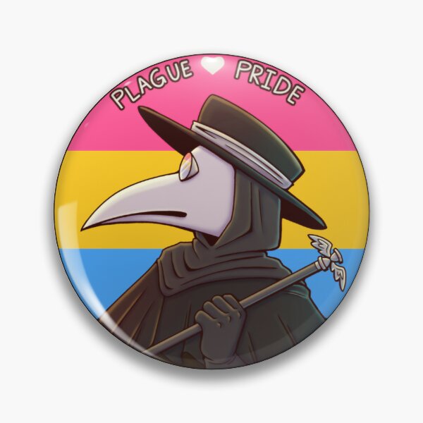 Item preview, Pan Pride Plague Doctor  designed and sold by Bon-Twister.
