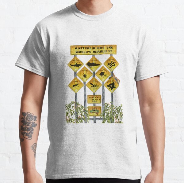 Drop Bears and World's Deadliest Creatures Classic T-Shirt