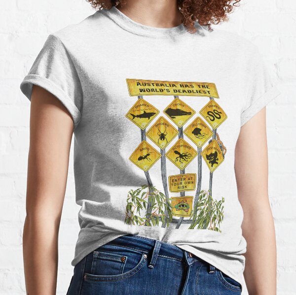 Drop Bears and World's Deadliest Creatures Classic T-Shirt