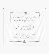 Scottish vows, wedding vows Wall Tapestry
