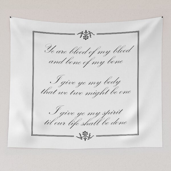 Item preview, Scottish vows, wedding vows designed and sold by Laura Wright.