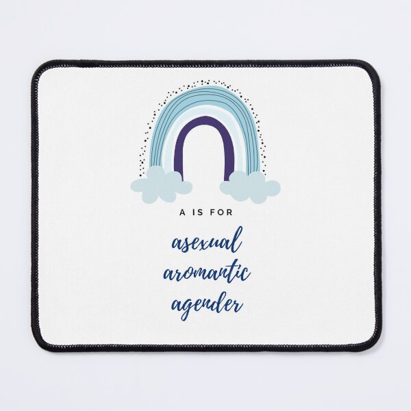 Item preview, A is for Asexual Aromantic Agender  designed and sold by RainbowStudios.