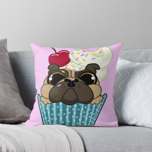 Item preview, Pug - cupcake designed and sold by waldogs.