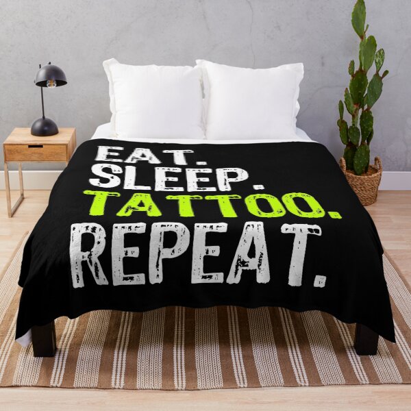 Item preview, Eat Sleep Tattoo Repeat Artist Funny Cool Tattooist Gift designed and sold by GardNewerd.