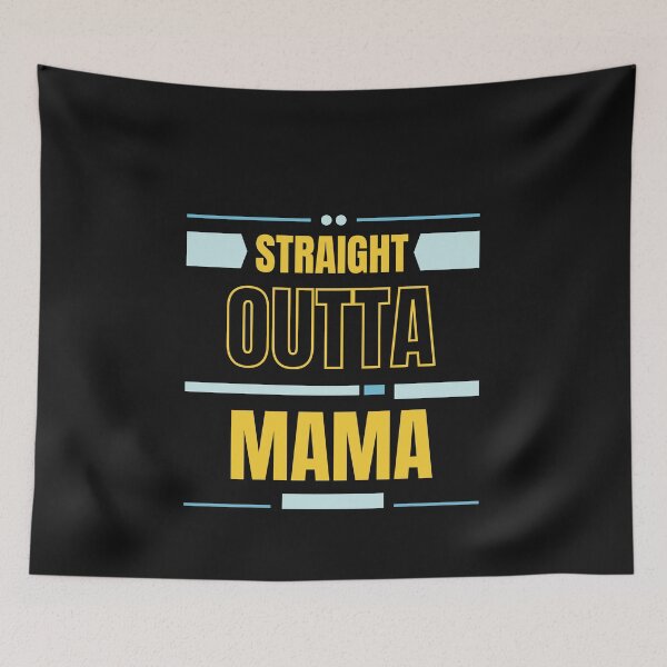 Artikelvorschau, Straight Outta My Mom entworfen und verkauft von Sam Artist.