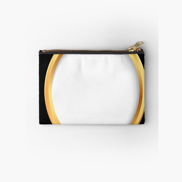 Item preview, Round white and gold frame designed and sold by MagRettelle.