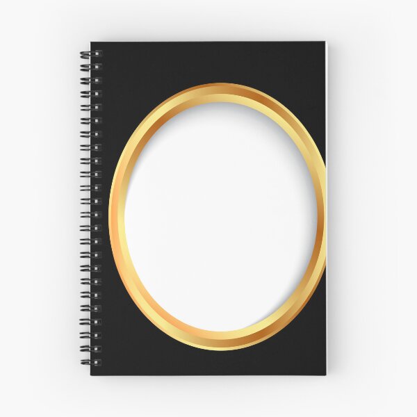 Item preview, Round white and gold frame designed and sold by MagRettelle.