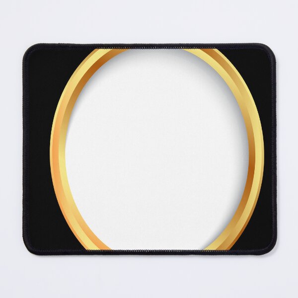 Item preview, Round white and gold frame designed and sold by MagRettelle.