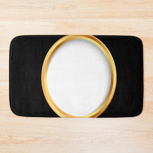 Item preview, Round white and gold frame designed and sold by MagRettelle.