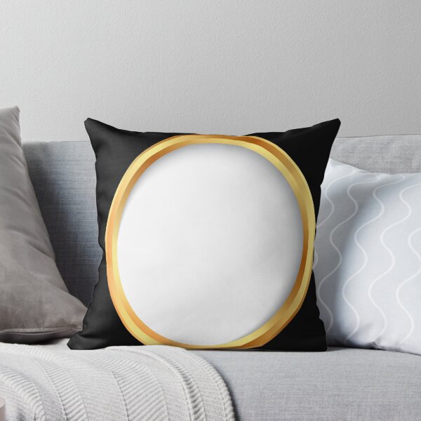Item preview, Round white and gold frame designed and sold by MagRettelle.