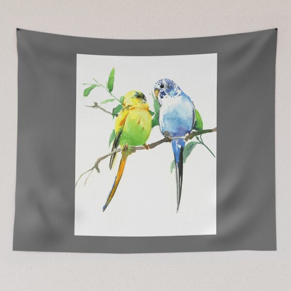 Item preview, Love Budgies Classic designed and sold by CarlofGrassi.