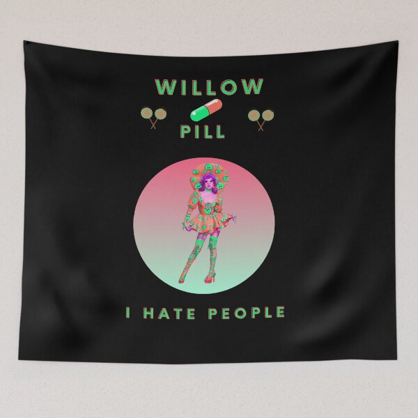Item preview,  I Hate People Willow Pill designed and sold by House of Hartz by: Dominique11.