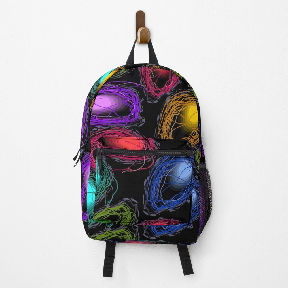 Vista previa del artículo con la obra «Mochila», diseñado y vendido por ReflectedCrafts.