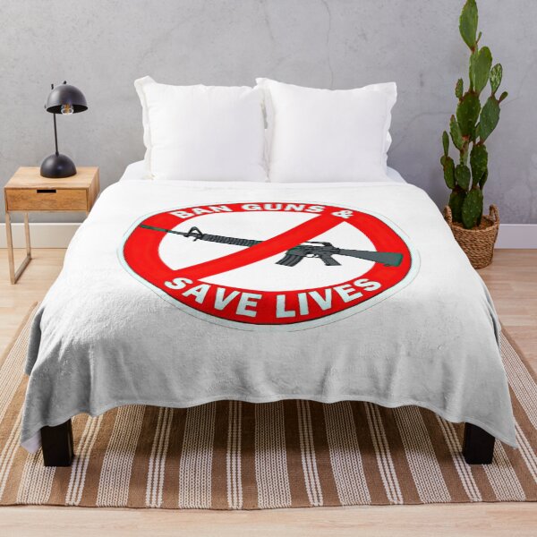Item preview, Anti Gun Ban Guns & Save Lives Stop Guns Now designed and sold by SonyaLyons.