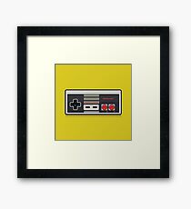 Nintendo NES Controller Framed Print