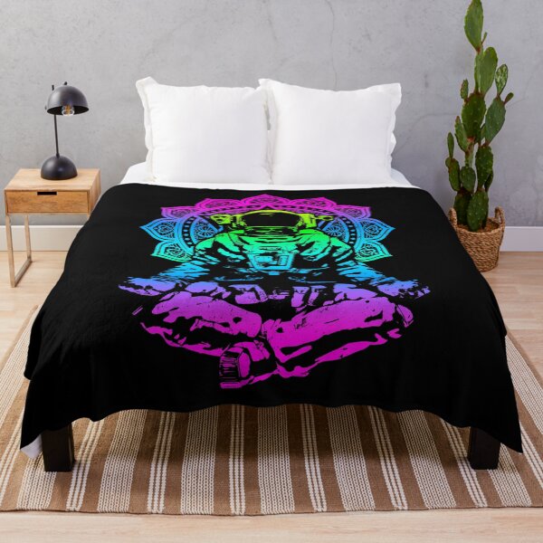 Item preview, Yoga Astronaut Mandala Zen Meditation Lotus Pose designed and sold by GrandeDuc.