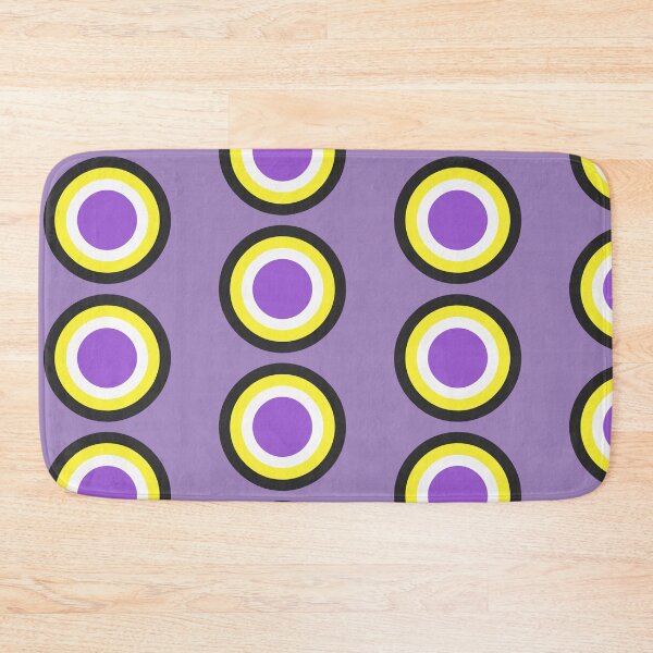 Item preview, Non Binary Pride Flag Circle designed and sold by kiippers.