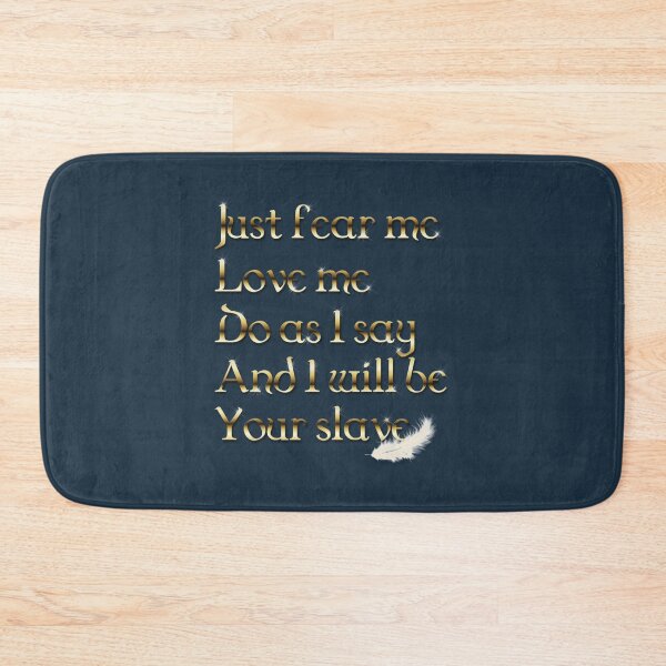 Item preview, Just Fear Me black BG designed and sold by BorisKlaiman.