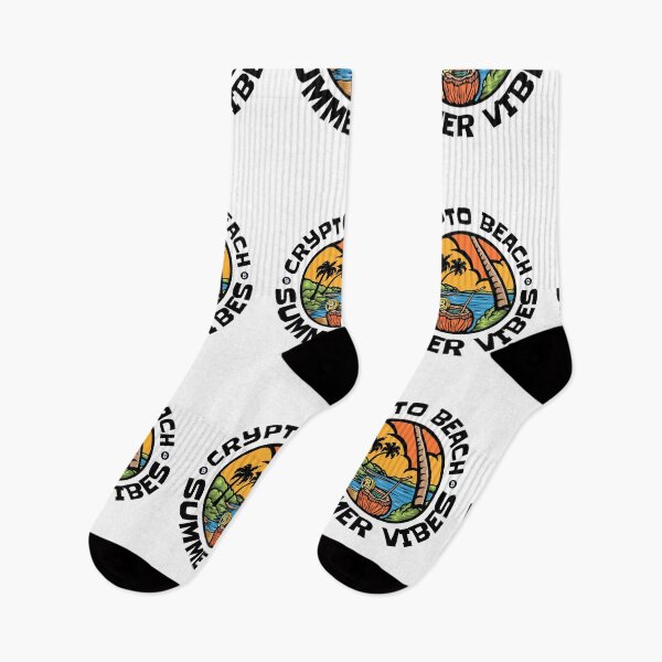 Item preview, Summer Crypto Beach Bitcoin Vibes designed and sold by DabGraphic.