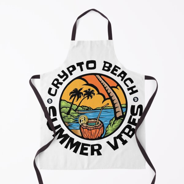 Item preview, Summer Crypto Beach Bitcoin Vibes designed and sold by DabGraphic.
