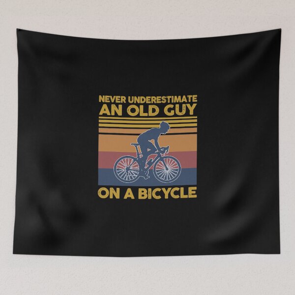 Item preview, Never Underestimate An Old Guy On A Classic T-Shirt designed and sold by amberk1cira.