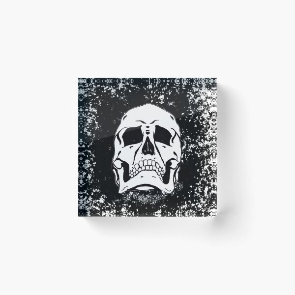 Item preview, Grunge Skull Skeleton Bones - Distressed Punk Rock Halloween designed and sold by srhosterman.